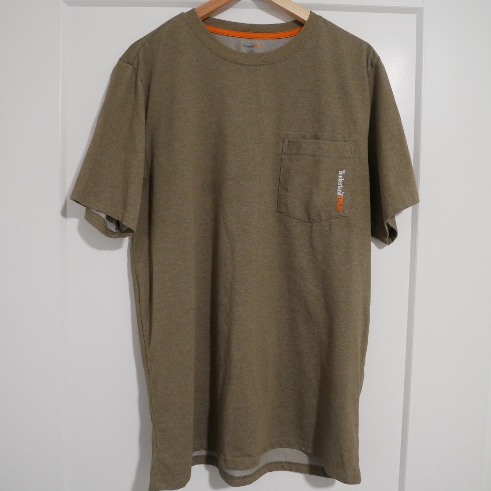 Timberland PRO Mens Pocketed Crewneck T-shirt NWOT~